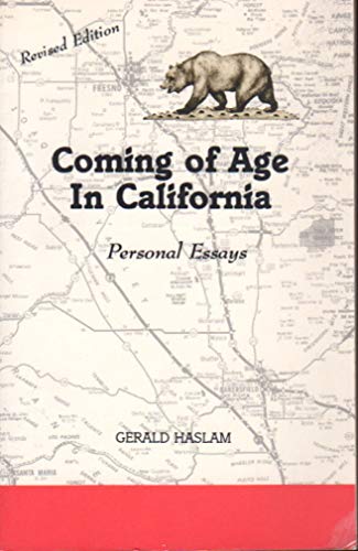 Beispielbild fr Coming of Age in California : Personal Essays zum Verkauf von Better World Books: West