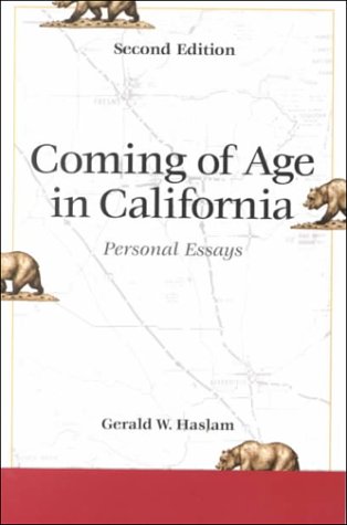Beispielbild fr Coming of Age in California : Personal Essays zum Verkauf von Better World Books: West