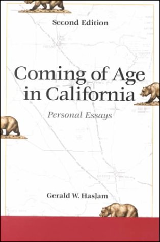 Stock image for Coming of Age in California : Personal Essays for sale by Better World Books: West