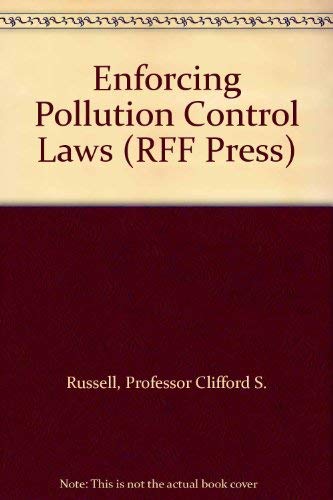 Beispielbild fr Enforcing Pollution Control Laws (RFF Press) zum Verkauf von SecondSale