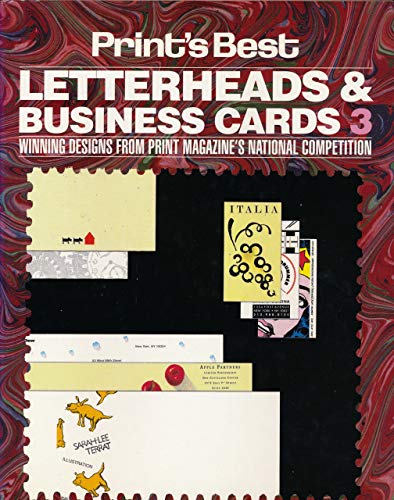 Stock image for Print's Best Letterheads & Business Cards: Winning Designs from Print Magazine's National Competition/3 for sale by Wonder Book