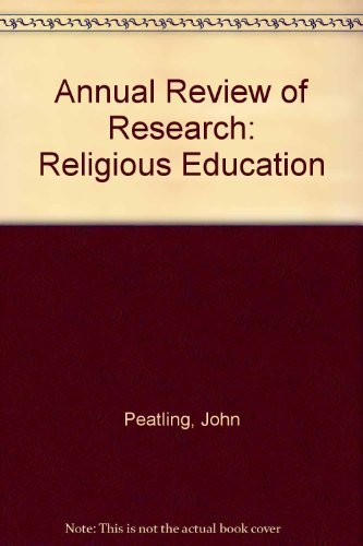 Immagine dell'editore per Annual Review of Research: Religious Education ( Vol. 1) venduto da Redux Books