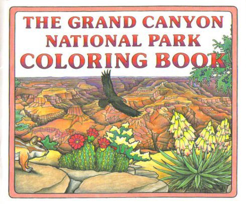 9780915749041: The Grand Canyon National Park Coloring Book