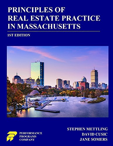 Imagen de archivo de Principles of Real Estate Practice in Massachusetts a la venta por ThriftBooks-Atlanta