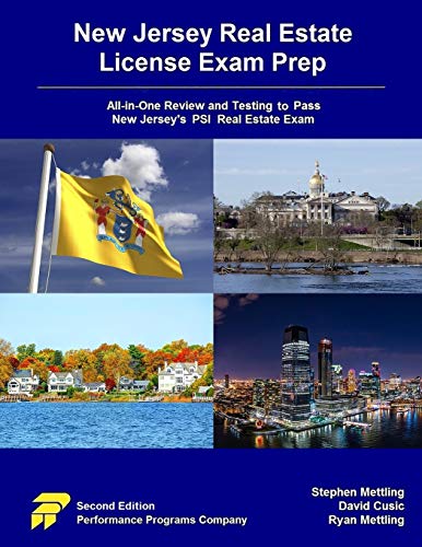 Stock image for New Jersey Real Estate License Exam Prep: All-in-One Review and Testing to Pass New Jerseys PSI Real Estate Exam for sale by New Legacy Books