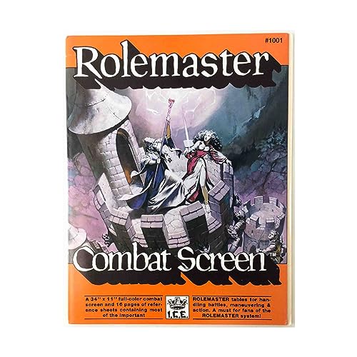 9780915795130: Rolemaster Combat Screen (Rolemaster 2nd Edition Game Rules, Advanced Fantasy Role Playing)