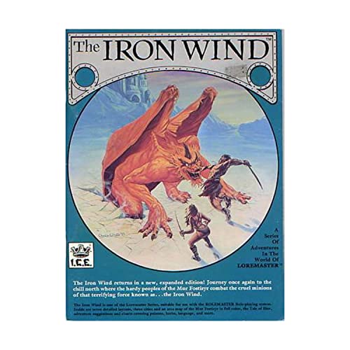 Imagen de archivo de Iron Wind, The 2nd Printing (Shadow World (I.C.E.)) a la venta por Noble Knight Games