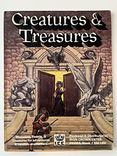 Beispielbild fr Creatures and Treasures (Rolemaster #1400) zum Verkauf von HPB-Diamond