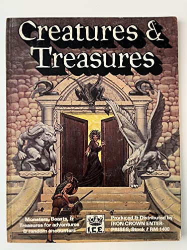 Stock image for Creatures and Treasures (Rolemaster #1400) for sale by HPB-Diamond