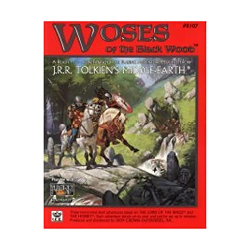 Woses of the Black Wood (Middle Earth Role Playing/MERP No. 8107) (9780915795994) by McKeage, Jeff; Fenlon, Peter C.