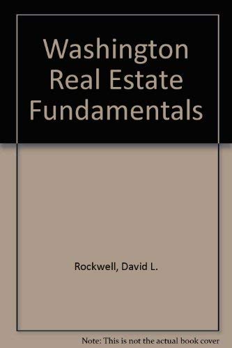 Stock image for Washington Real Estate Fundamentals for sale by Half Price Books Inc.