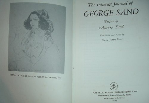 Stock image for The Intimate Journal Of George Sand for sale by Optical Insights