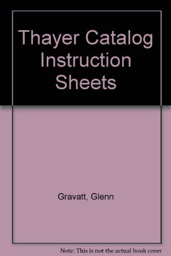 Stock image for Thayer Quality Magic Catalog Instruction Sheets Volume Four for sale by Aladdin Books