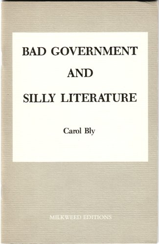 Stock image for Bad Government and Silly Literature for sale by Flip Your Wig