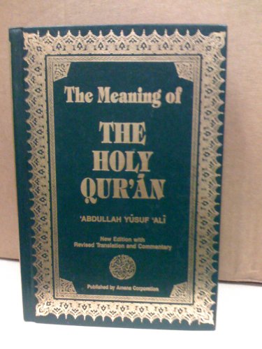 Stock image for The Meaning of the Holy Qur'an for sale by Weird Books