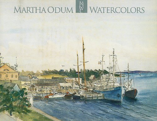 Imagen de archivo de Martha Odum Watercolors a la venta por First Coast Books