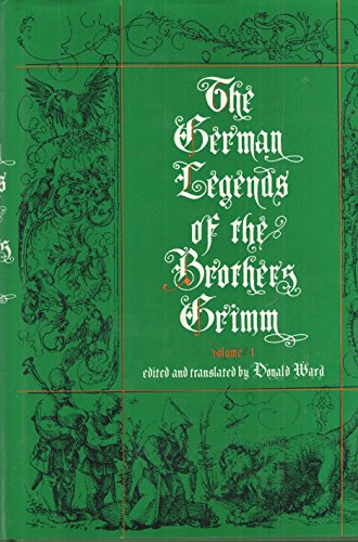 Stock image for German Legends of the Brothers Grimm (Volume I and II) for sale by Downtown Atlantis Books