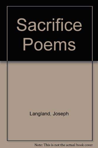 Stock image for The Sacrifice Poems for sale by Book House in Dinkytown, IOBA