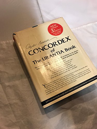 Stock image for Concordex of the Urantia Book for sale by Basin Book Trader