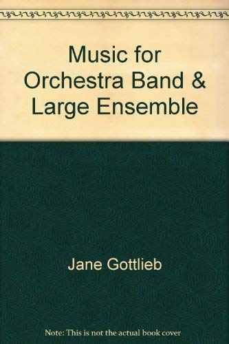Stock image for Music for Orchestra, Band & Large Ensemble for sale by Robinson Street Books, IOBA