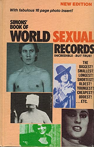 Stock image for World Sexual Records. Illustrated! for sale by Camp Hill Books