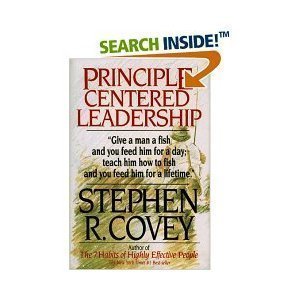 Imagen de archivo de Principle-Centered Leadership: Teaching Timeless Principles of Effectiveness a la venta por Jenson Books Inc