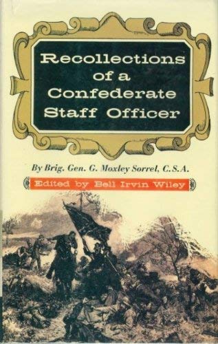 Stock image for Recollections of a Confederate Staff Officer for sale by Benjamin Books