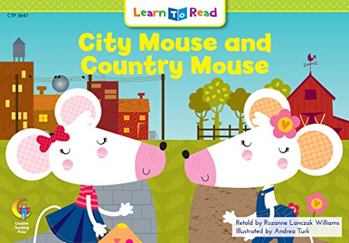 Beispielbild fr City Mouse and Country Mouse (Fun & Fantasy Learn to Read, Read to Learn) zum Verkauf von Once Upon A Time Books