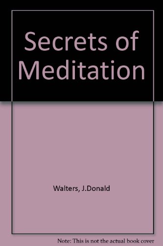 Imagen de archivo de Secrets of Meditation a la venta por Wonder Book