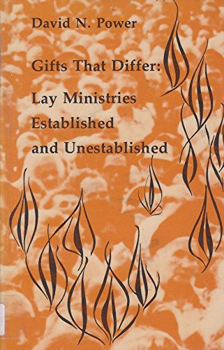 Stock image for Gifts That Differ Lay Ministries (Studies in the Reformed Rites of the Catholic Church) for sale by Wonder Book