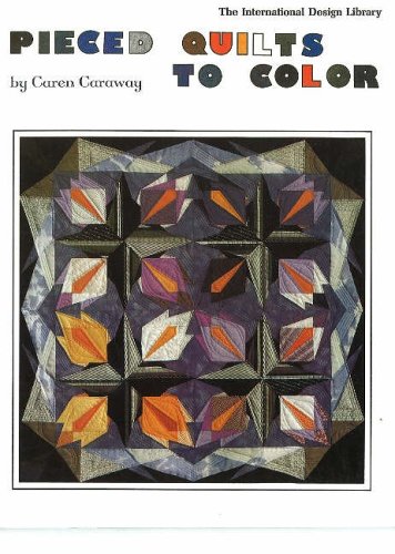 Stock image for Pieced Quilts to Color (International Design Library) for sale by thebookforest.com