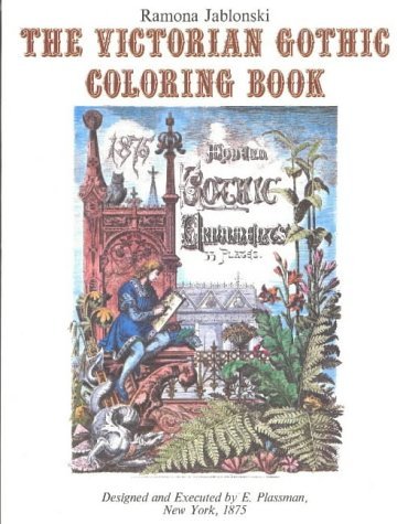 9780916144821: Victorian Gothic Coloring Book (International Design Library)