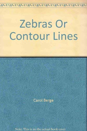 Zebras or, Contour Lines