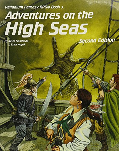 Beispielbild fr Adventures on the High Seas (Palladium Rpg Fantasy Adventure Book 3) zum Verkauf von BooksRun