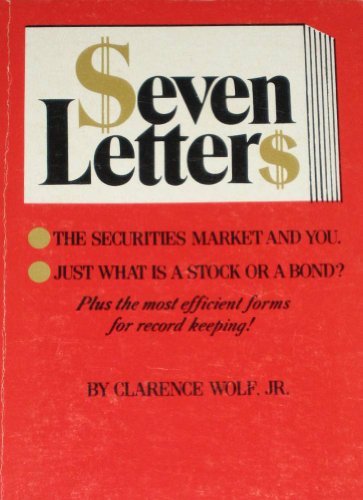 Imagen de archivo de Seven Letters : The Securities Market&You a la venta por Modetz Errands-n-More, L.L.C.