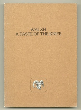 A Taste of the Knife: Poems (Modern and Contemporary Poetry of the West) (9780916272036) by Walsh, M. M. B.