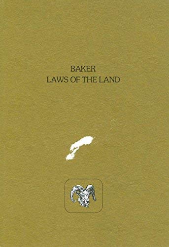 Beispielbild fr Laws of the Land zum Verkauf von Weller Book Works, A.B.A.A.