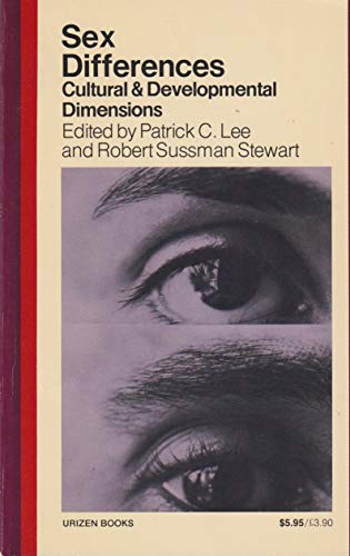 Beispielbild fr Sex Differences: Cultural and Developmental Dimensions zum Verkauf von Vashon Island Books