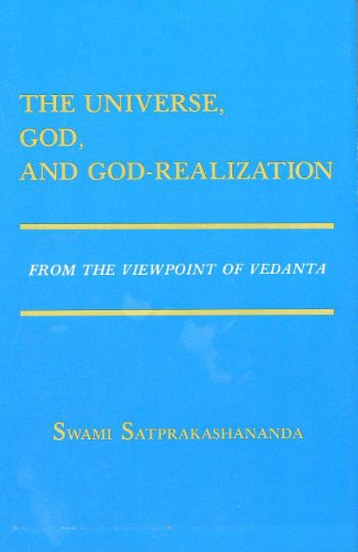 Beispielbild fr Universe, God and God-realization (reduced price - blemished dust cover) zum Verkauf von GF Books, Inc.