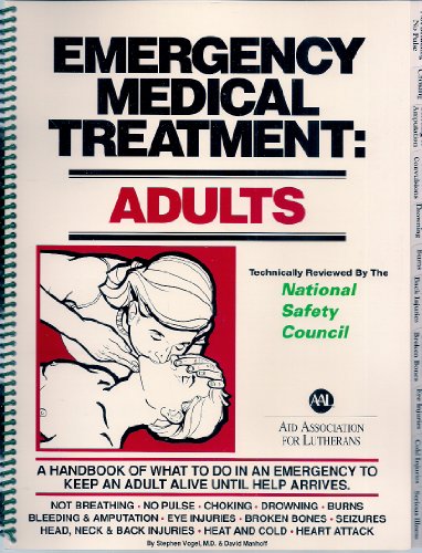 Stock image for Emergency Medical Treatment: Adults for sale by Wonder Book
