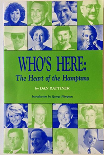 Beispielbild fr Who's Here? : The Heart of the Hamptons zum Verkauf von Better World Books