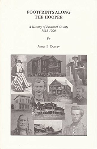 9780916369156: Footprints Along the Hoopee: A History of Emamuel County, 1812-1900