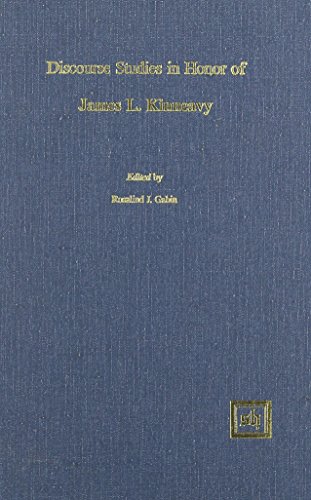 Imagen de archivo de Discourse Studies in Honor of James L. Kinneavy a la venta por Second  Site Books