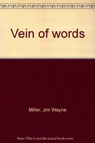 Stock image for Vein of Words for sale by Harry Alter