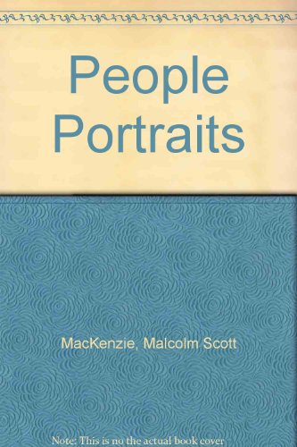 Beispielbild fr People Portraits zum Verkauf von Doss-Haus Books