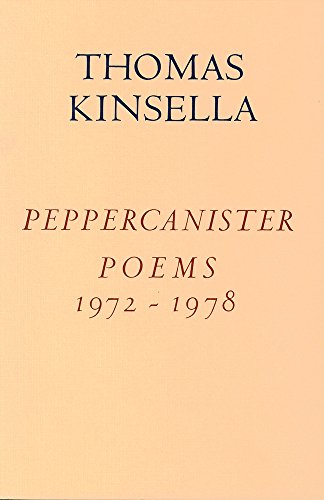 Beispielbild fr Peppercanister Poems Nineteen Seventy-Two to Nineteen Seventy-Eight zum Verkauf von Better World Books