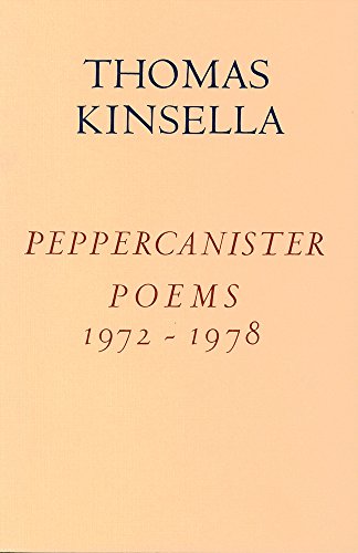 Imagen de archivo de Peppercanister Poems 1972 "1978 a la venta por Open Books