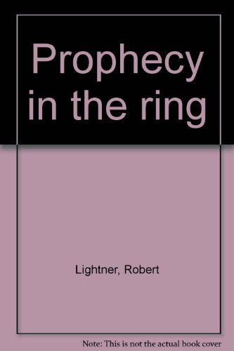 Beispielbild fr Prophecy in the ring zum Verkauf von Wonder Book