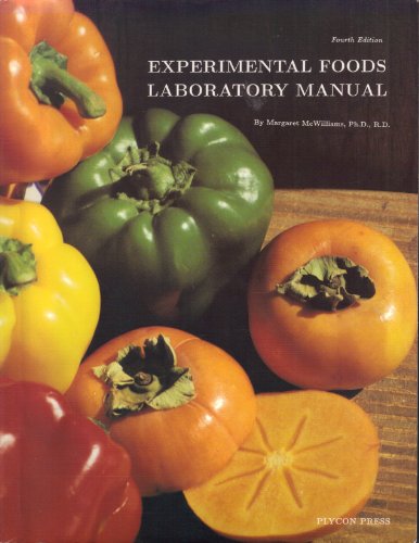 Beispielbild fr Experimental Foods Laboratory Manual zum Verkauf von Book ReViews