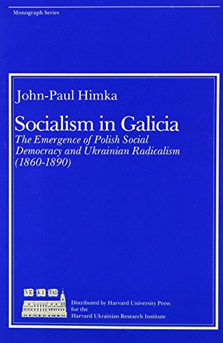 Beispielbild fr Socialism in Galicia zum Verkauf von Blackwell's